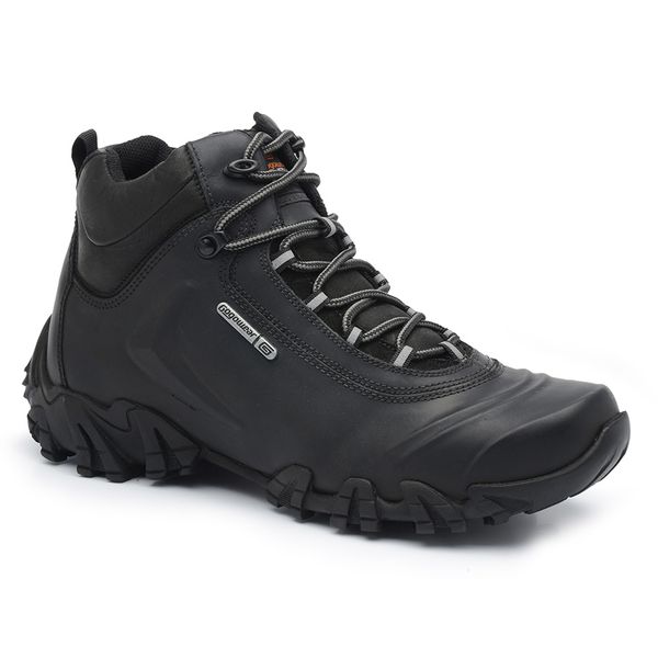 Bota Adventure Masculina Gogowear 100% Couro ref Argon cor Preto