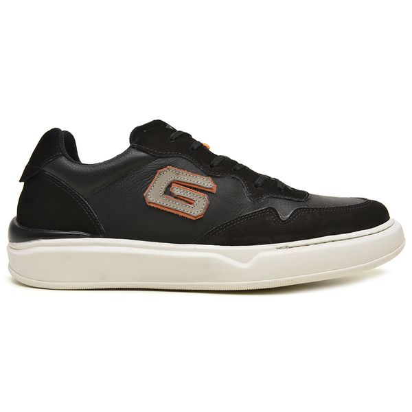 Sapatênis Masculino 100% Couro Gogowear Baker Preto