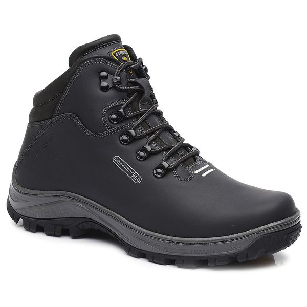 Bota Adventure Masculino Gogowear 100% Couro ref Panama cor Preto