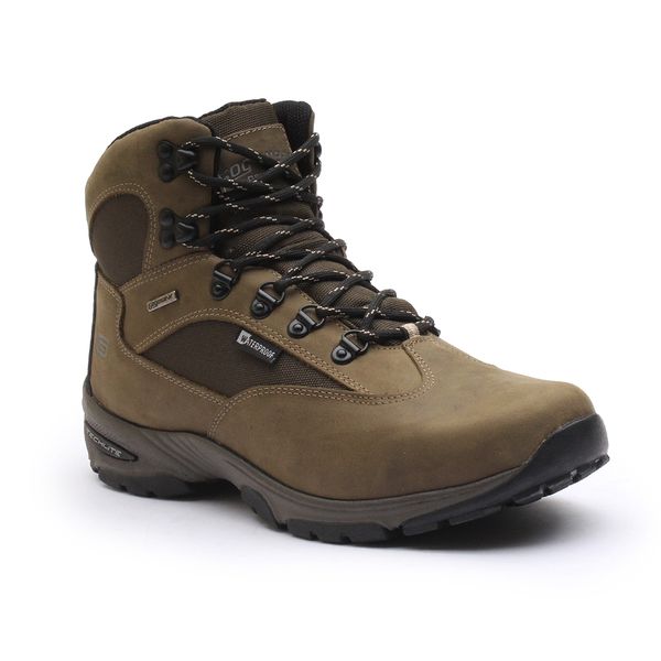 Bota Trilha Adventure Impermeável Gogowear 100% Couro ref Tamoio Musgo