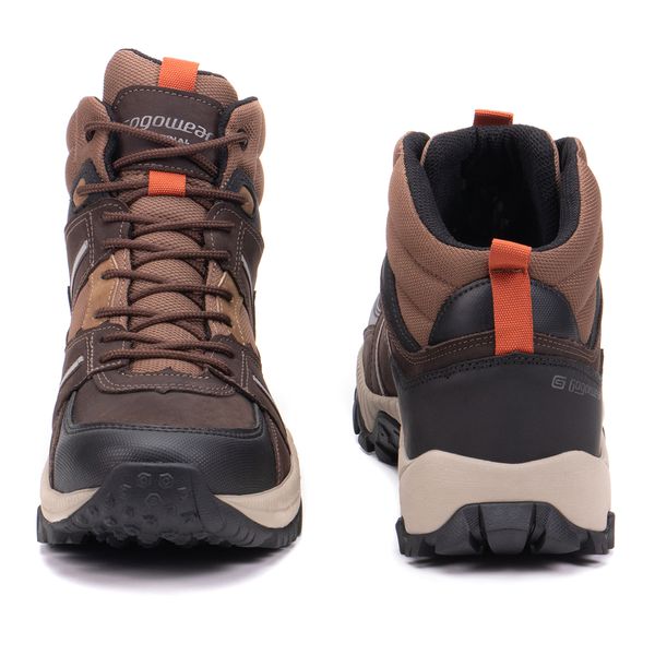 Bota Adventure Masculina VIBRAM Gogowear 100% Couro ref Zorack