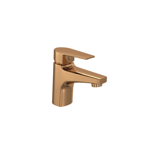 Monocomando de mesa bica baixa para lavatório Deca Level Red Gold