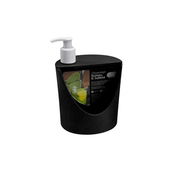 Dispenser Brinox Romeu & Julieta 600ml Preto 10837/0008