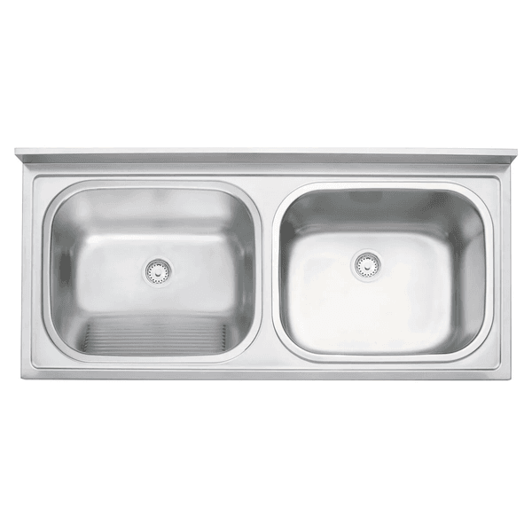 Tanque Tramontina Inox Duplo 120X55 94406/177