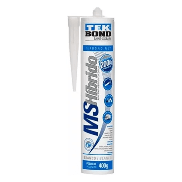 Selante Adesivo Tekbond Ms Hibrido 400g Branco