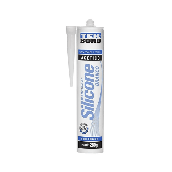 Silicone Tekbond Acético 280g Branco