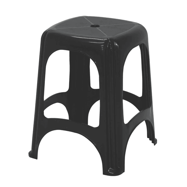 Banqueta Tramontina Niteroi Preto 92411/009