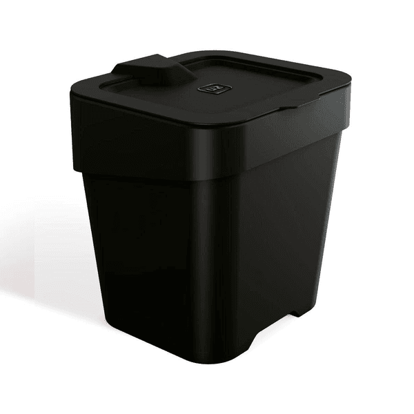 Lixeira UZ 2,5L Slim Pia Preto UZ420-PR