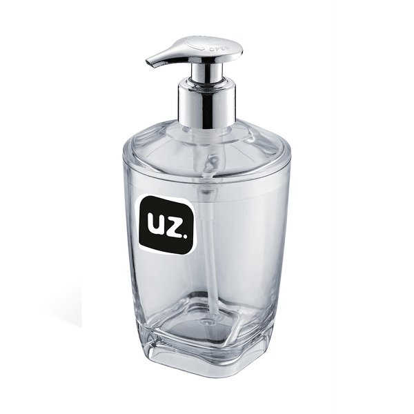 Porta Sabonete Líquido UZ Premium Transparente UZ522-TR