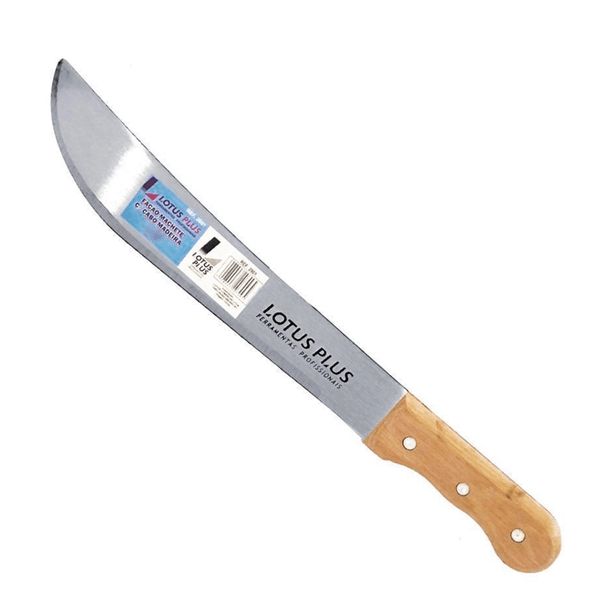Facão Machete c/ Cabo Madeira 16"