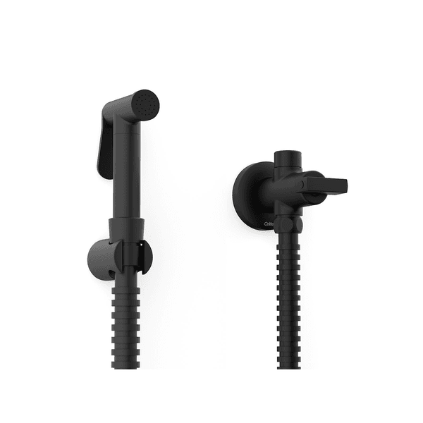 Ducha Higiênica Celite Flow C/ Derivação Preto Matte