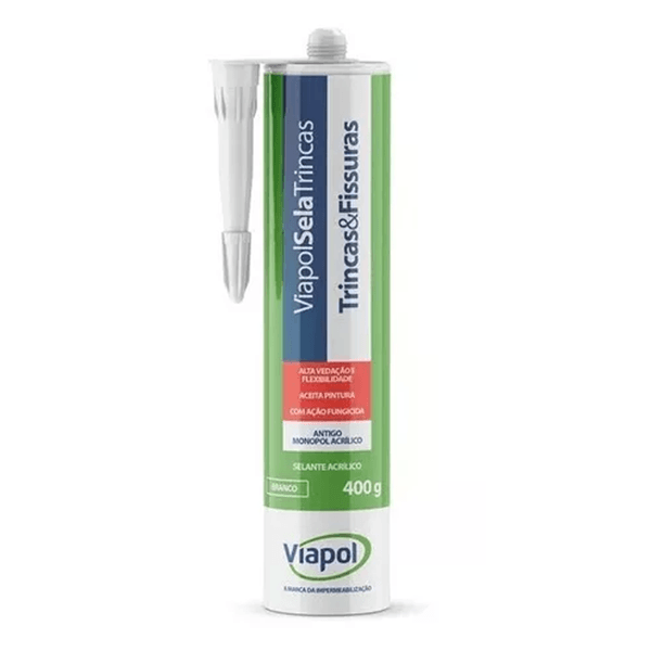 Viapo Sela Trincas 400G Branco
