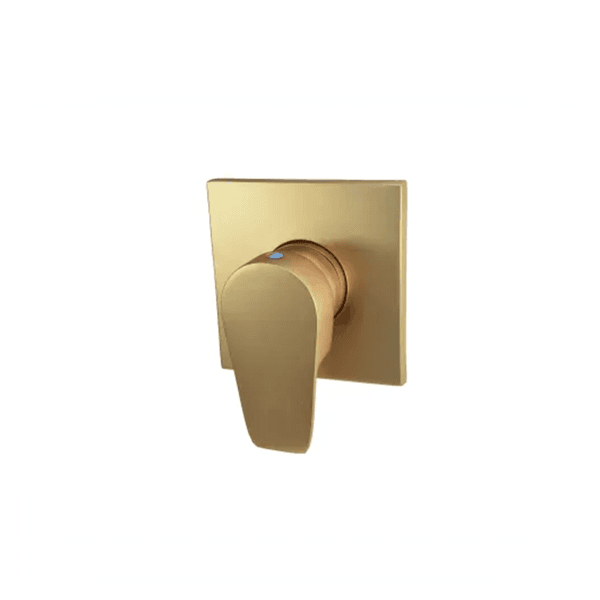 Acabamento Perflex Para Monocomando Dourado Fosco 76