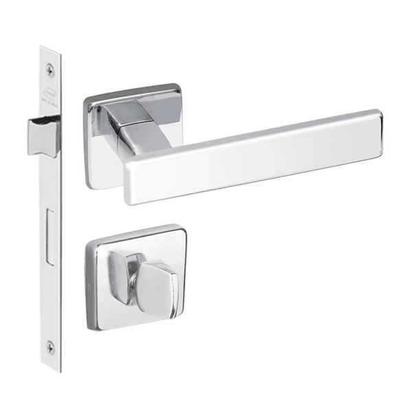 Fechadura Imab Metro Light Banheiro Cromado 