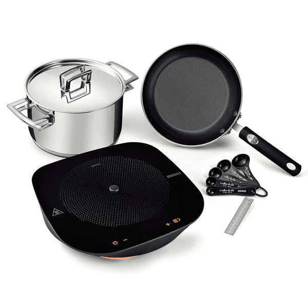 Fogão Tramontina Cooktop 220V Guru Kit + 2 Panelas 95700/006