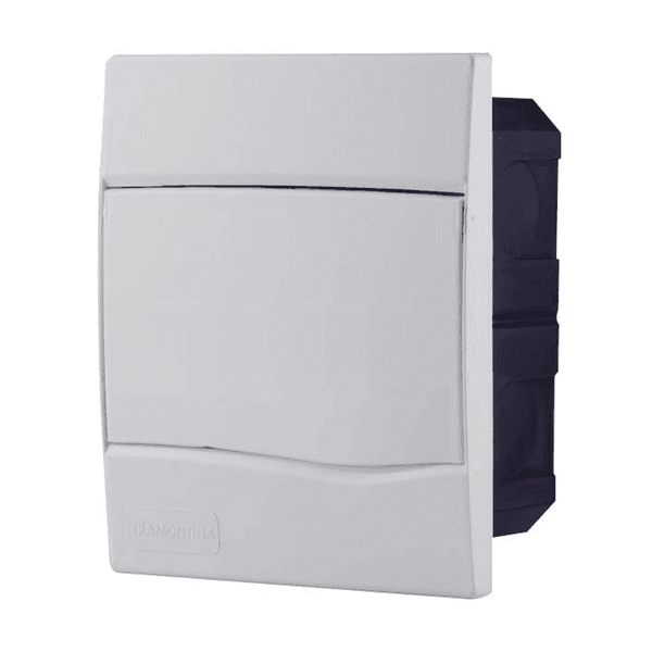 Quadro de Distribuição Tramontina Embutir 5 Disjuntor Din BR