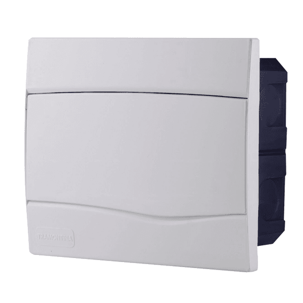 Quadro Distribuição Tramontina 9 Disjuntor DIN Branco