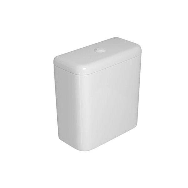 Caixa Acoplada Nuova/Carrara com Acionamento Duo Branco