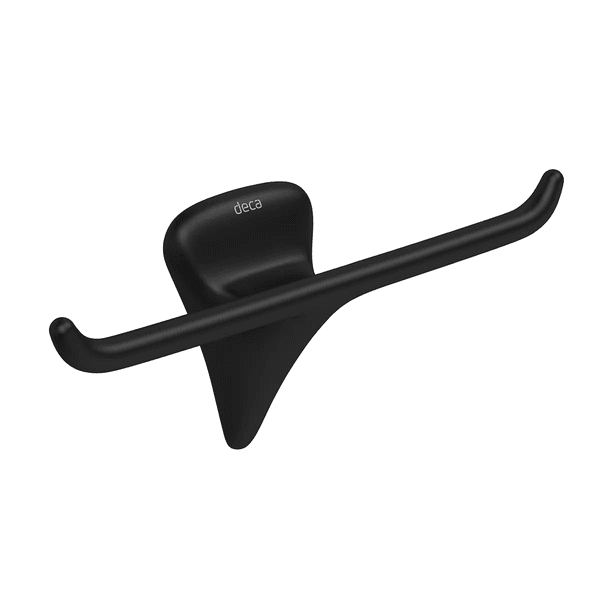 Cabide Duplo Deca Jader Almeida Black Matte - 2062.BL100.MT