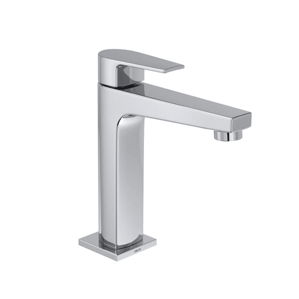 Torneira de mesa bica média para lavatório Level Cromado
