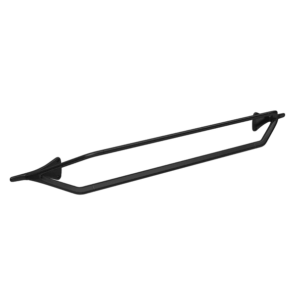 Porta Toalha Duplo Preto Jader Almeida Deca Black Matte