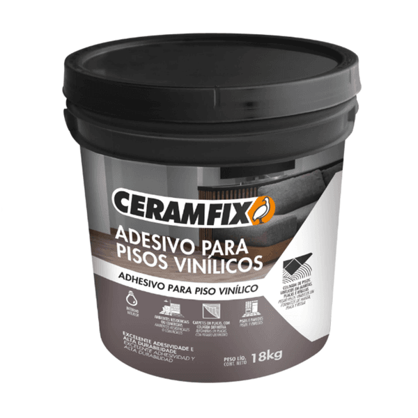 Adesivo Piso Vinílico Ceramfix 18KG