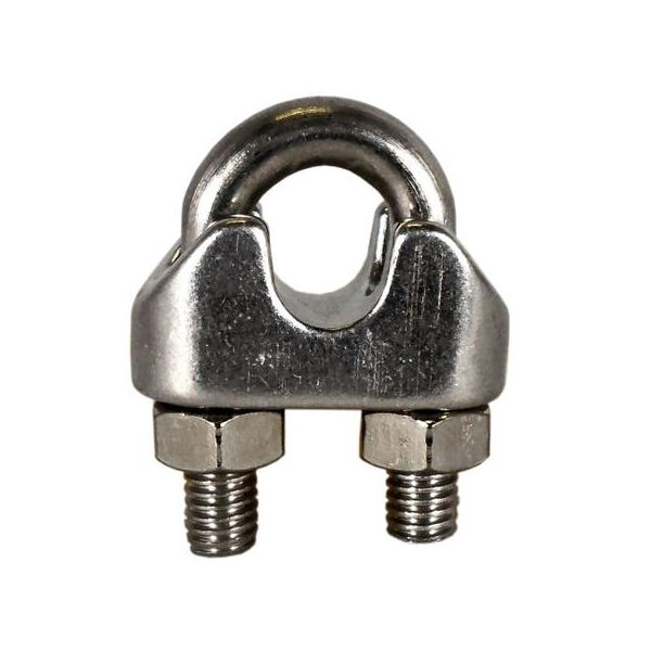 Clips Ficher Para Cabo de Aço 1/2"