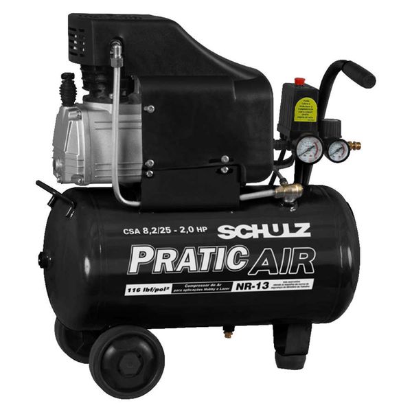 Compressor Schulz 8,2/25l Csa 2cv