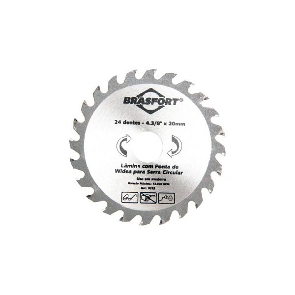 Disco Serra Circular Widea 4.3/8"