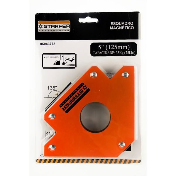 Esquadro Magnético Para Soldador - 35kg