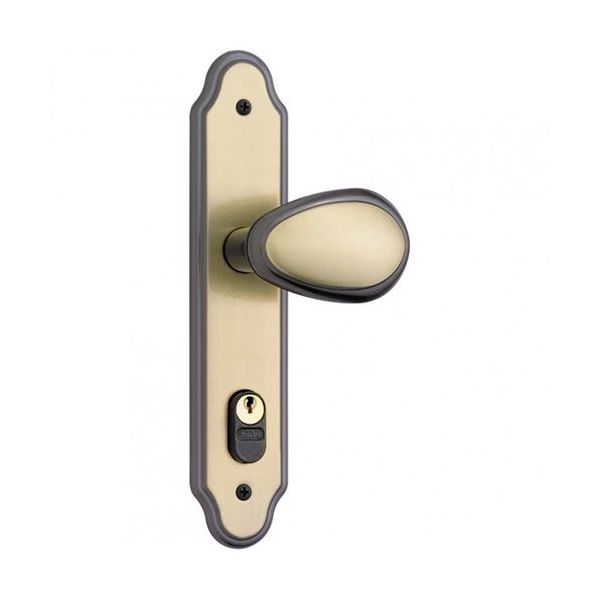 Fechadura Tipo Bola De Golf Oxidada 61mm