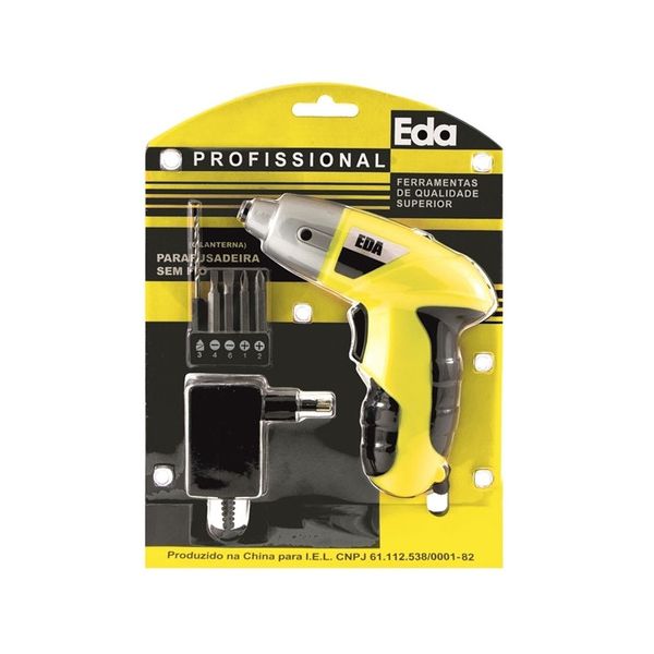 Parafusadeira Eda Sem Fio - 4.8 Volts
