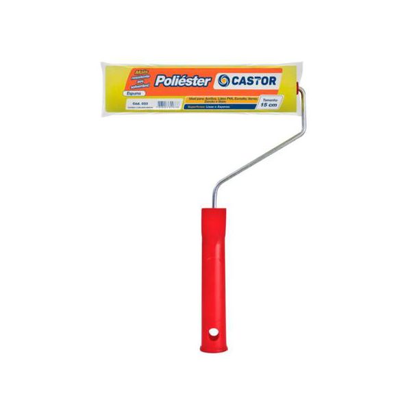 Rolo De Pintura - 09cm (com Cabo)