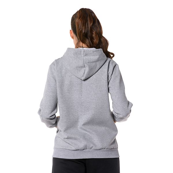 Moletons femininos hot sale cinza