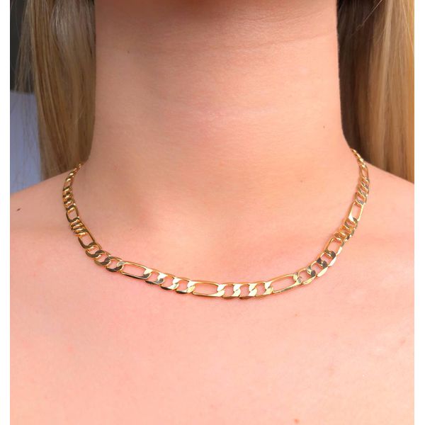 Choker Elos Delicada Lisa 32cm Com 10cm de Extensor
