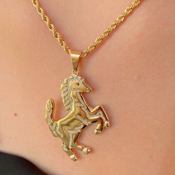 Pingente de cavalo 