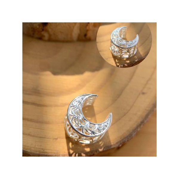 Berloque de lua Prata 925