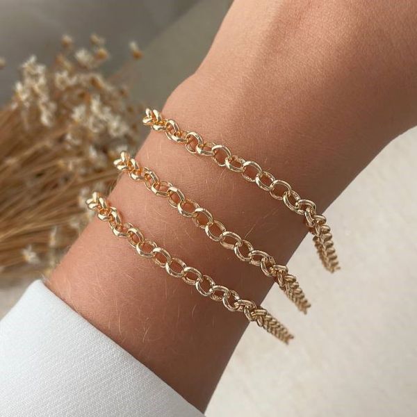 Pulseira de elo português (cada) 