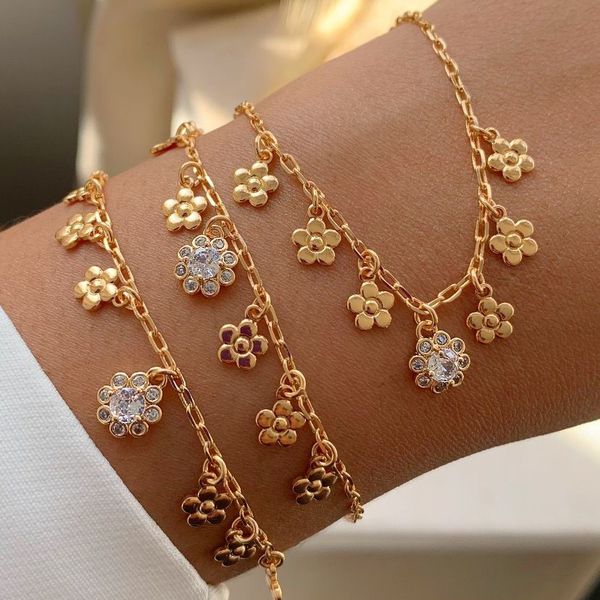 Pulseira de flor (cada)