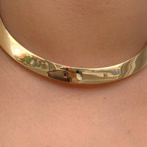 Chocker de aro liso 