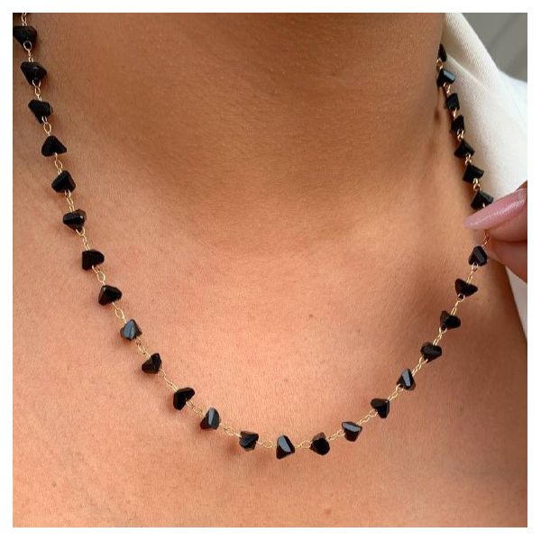 Chocker com detalhes preto 
