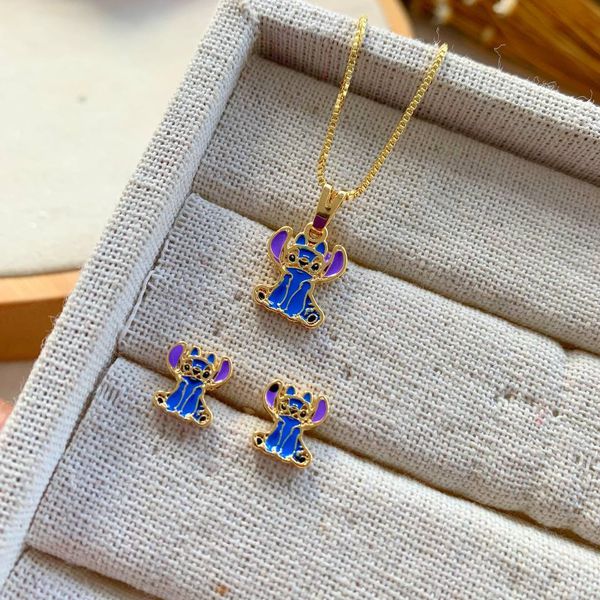 Conjunto infantil do stitch