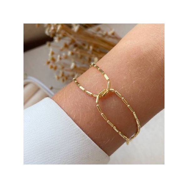 Pulseira de Nó pontilhada 
