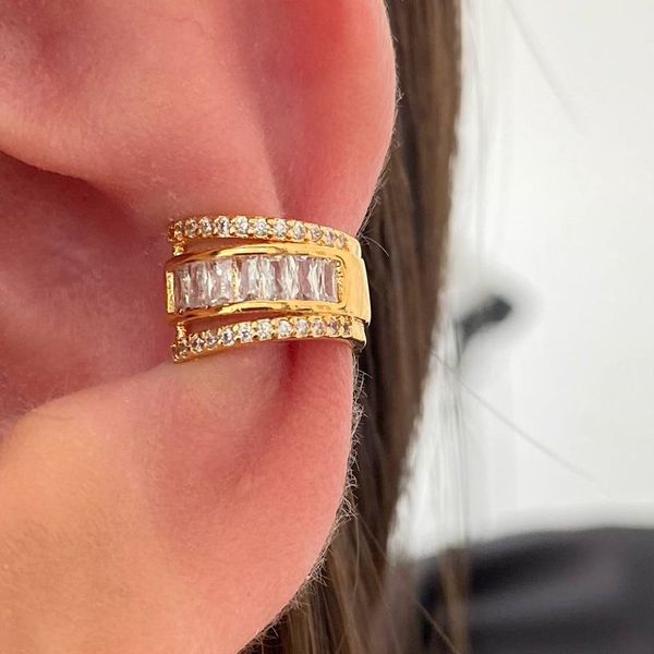 Piercing Fake Cravejado Com Navetes