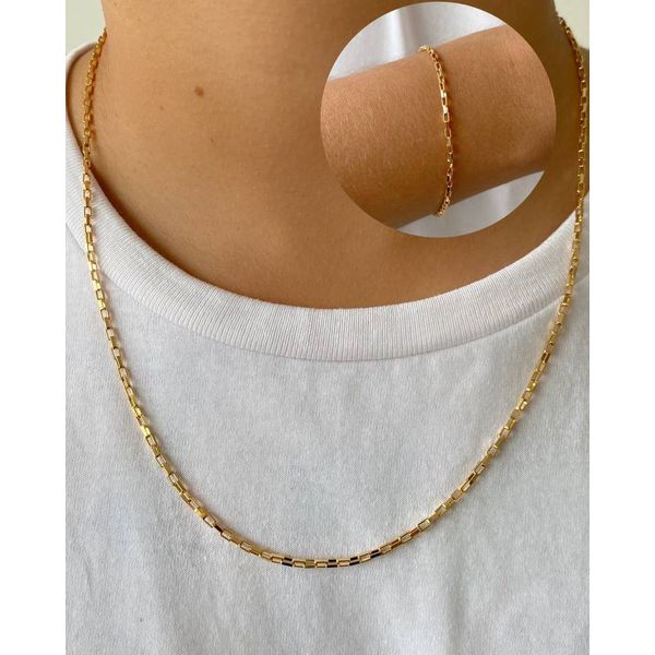 Conjunto masculino corrente cartier