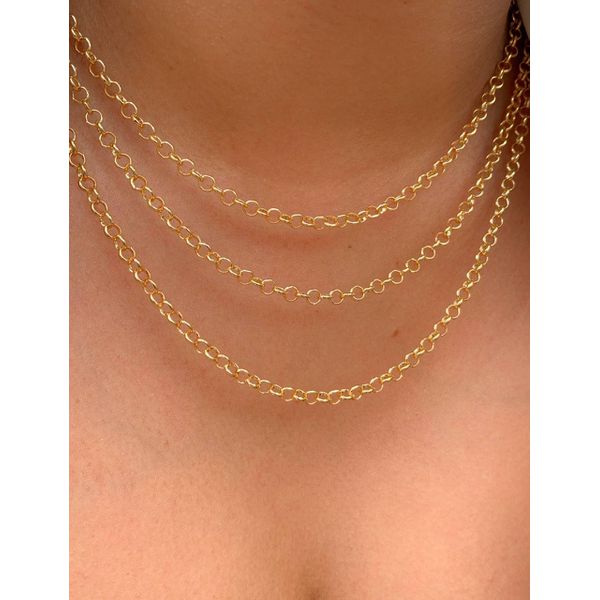 Colar chocker unitário