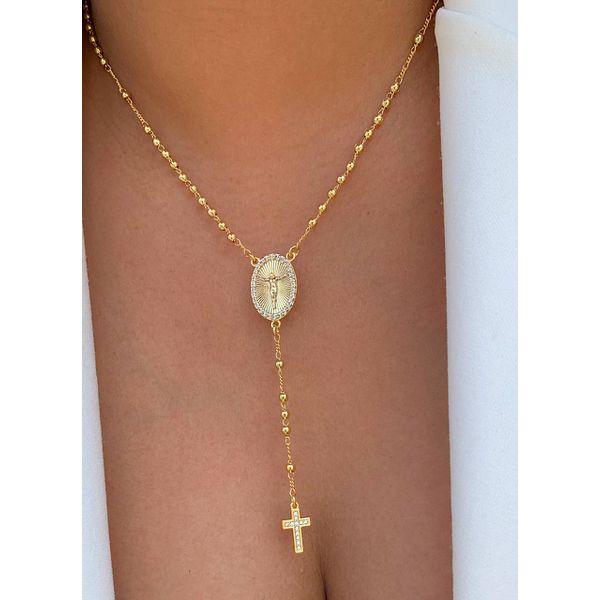 Colar terço Jesus Cristo 