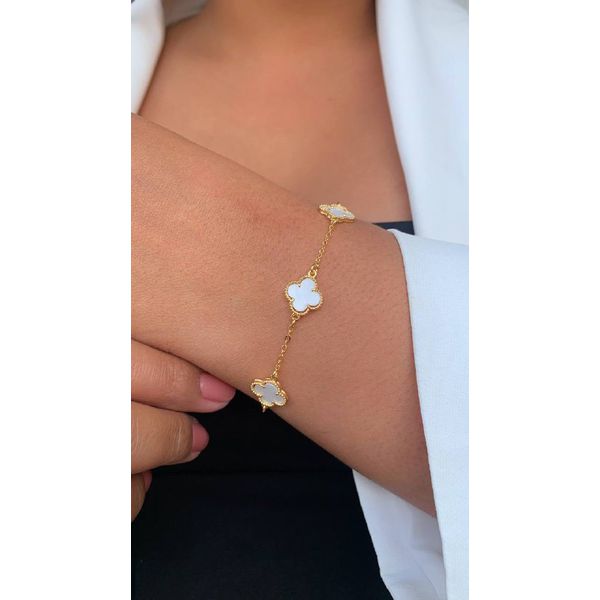 Pulseira de trevo