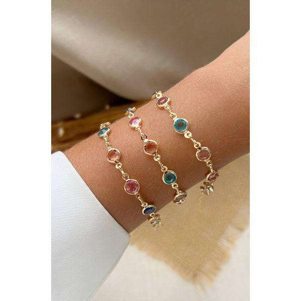 Pulseira Colorida delicada (unidade)