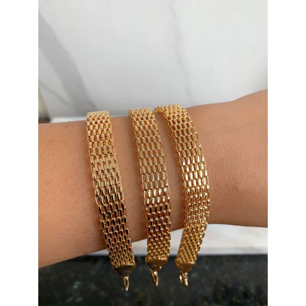 Pulseira Trabalhada Lisa